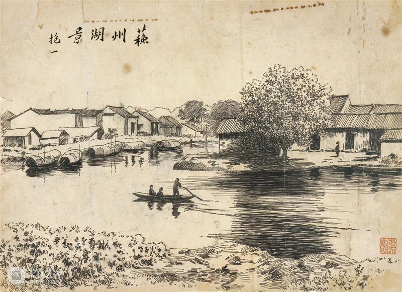 20春拍·现当代艺术丨一起去苏州吧:陈抱一笔下的姑苏旧景 陈抱一 姑苏 苏州 艺术 笔下 旧景 画家 作品 最少者 中国美术馆 崇真艺客