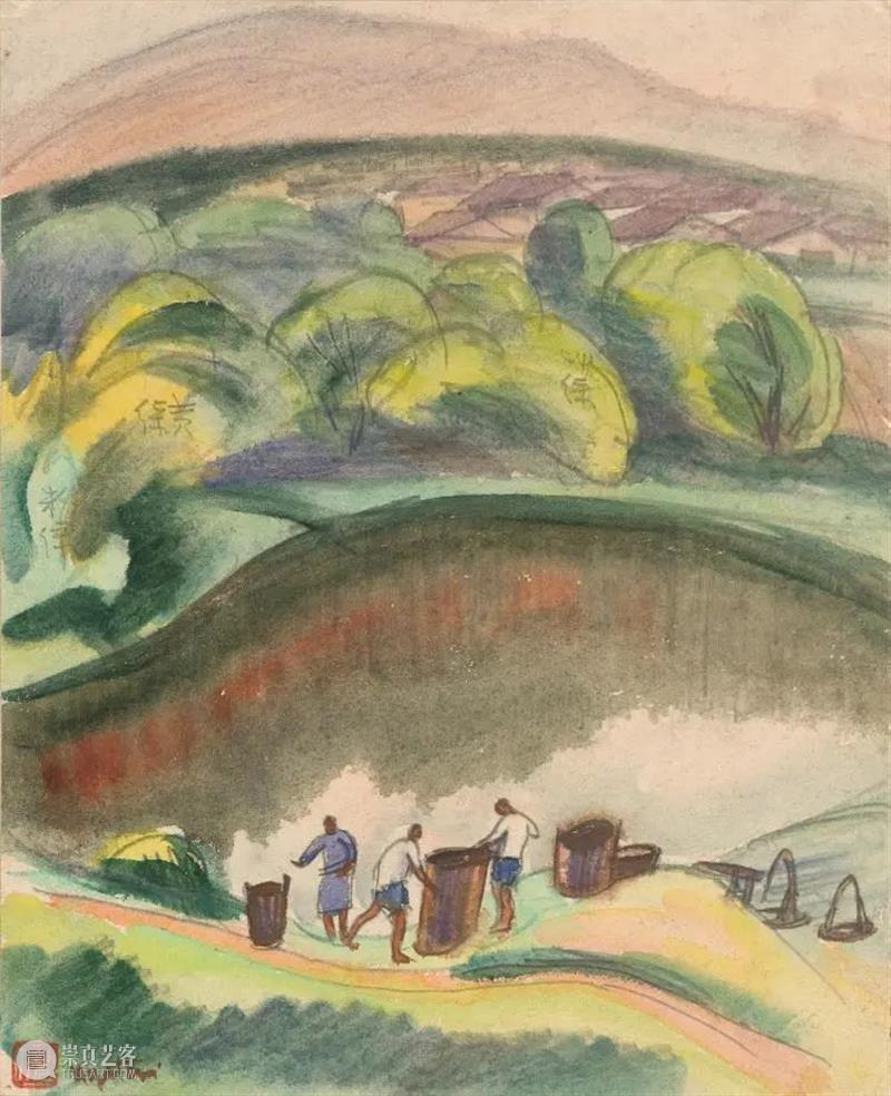 “向史而新——浙江百年水彩画作品展”在浙江美术馆 开展 浙江美术馆 浙江 水彩画 作品展 浙江省美术家协会 中国美术学院美术馆 作品 李叔同 林风眠 吴大羽 崇真艺客