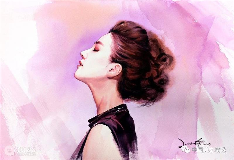 水彩人物可以这么表现 水彩 人物 韩国 画家 Hun sung 色彩 画面 炭笔 Jung 崇真艺客