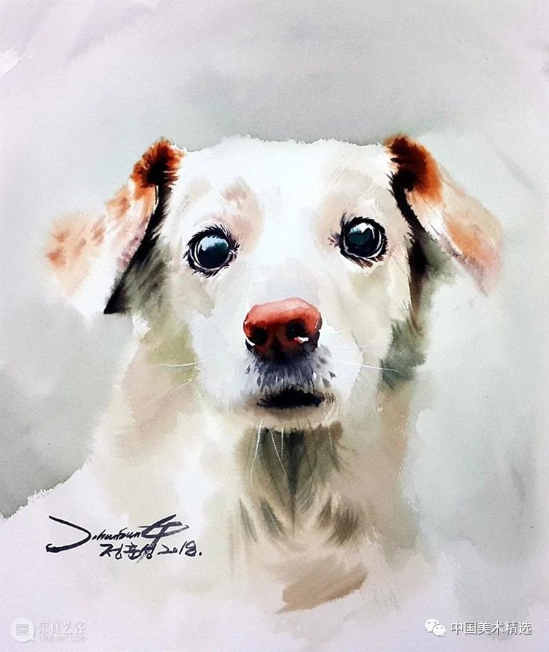 水彩人物可以这么表现 水彩 人物 韩国 画家 Hun sung 色彩 画面 炭笔 Jung 崇真艺客
