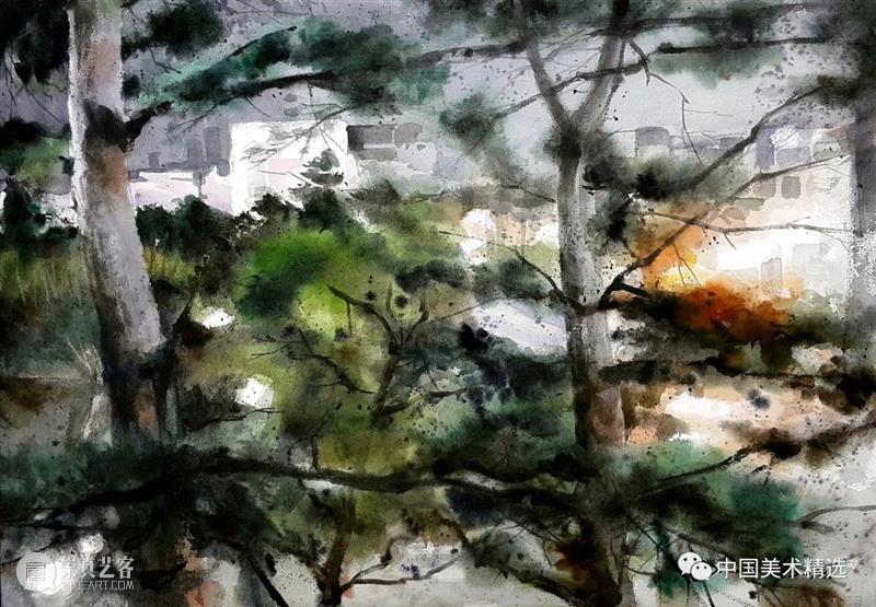 水彩人物可以这么表现 水彩 人物 韩国 画家 Hun sung 色彩 画面 炭笔 Jung 崇真艺客