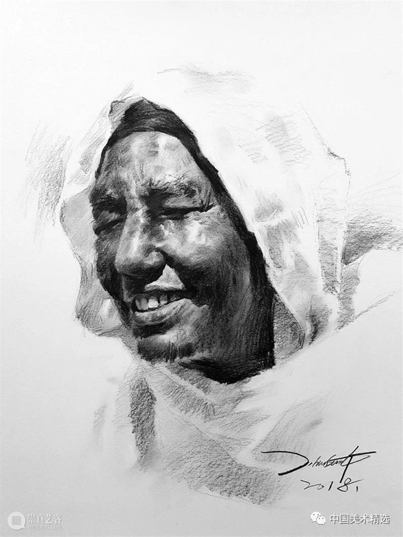 水彩人物可以这么表现 水彩 人物 韩国 画家 Hun sung 色彩 画面 炭笔 Jung 崇真艺客