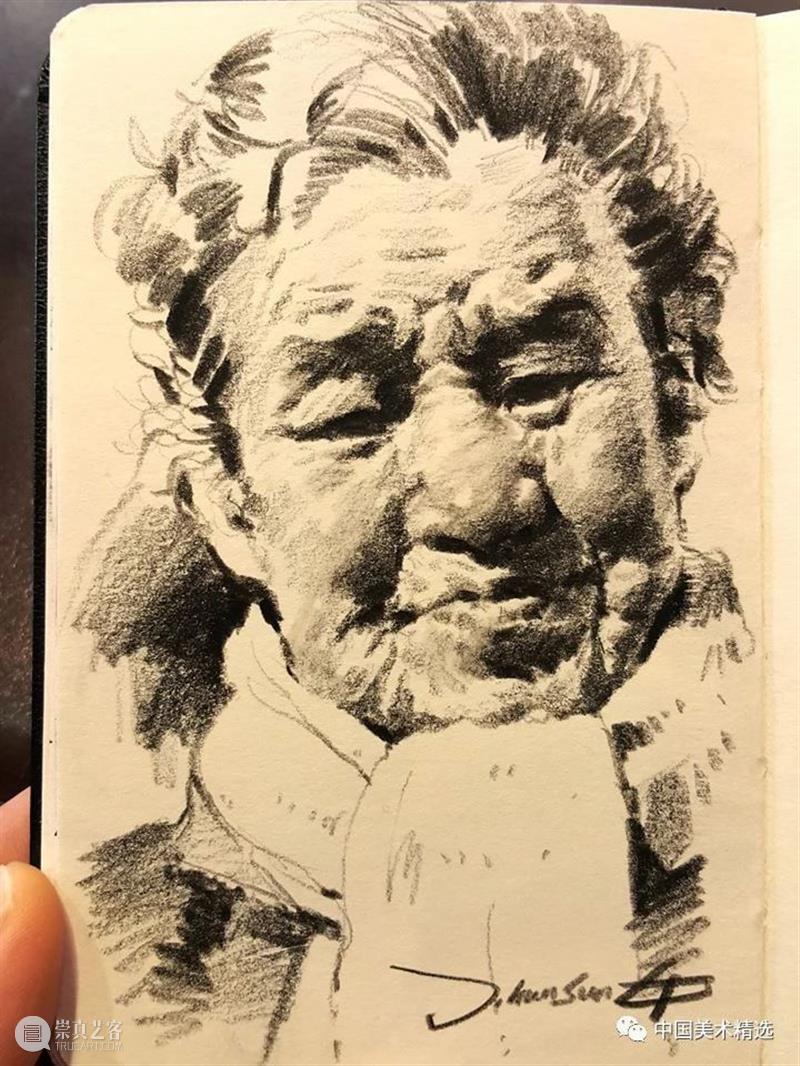 水彩人物可以这么表现 水彩 人物 韩国 画家 Hun sung 色彩 画面 炭笔 Jung 崇真艺客