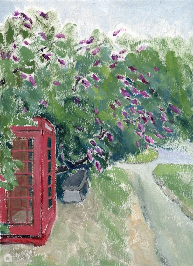 东画廊夏季休假通知 画廊 通知 England Memories 绿门外 醉鱼草 英国 记忆 Shan 李珊 崇真艺客
