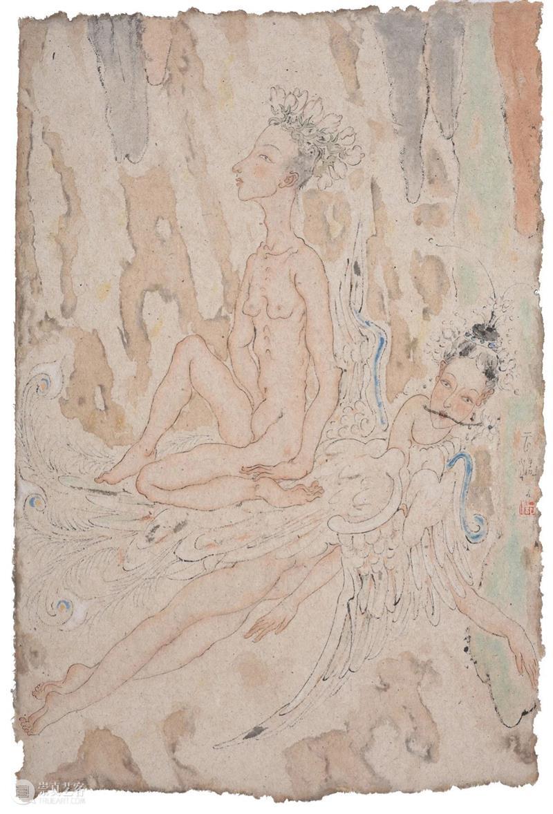 今日新展预告，后山海经 — 当代中国画家白云浩作品展即将开幕 山海经 白云浩 中国 画家 作品展 云浩 笔墨 语言 后山海经 见解 崇真艺客