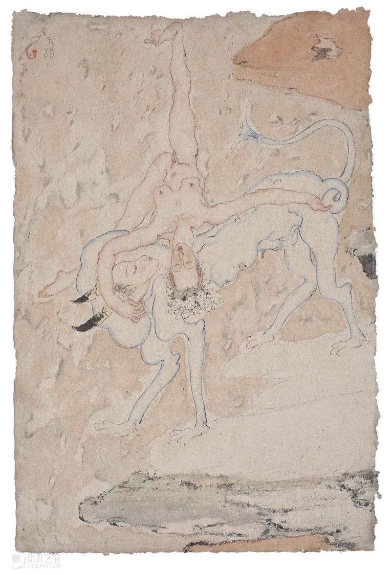今日新展预告，后山海经 — 当代中国画家白云浩作品展即将开幕 山海经 白云浩 中国 画家 作品展 云浩 笔墨 语言 后山海经 见解 崇真艺客