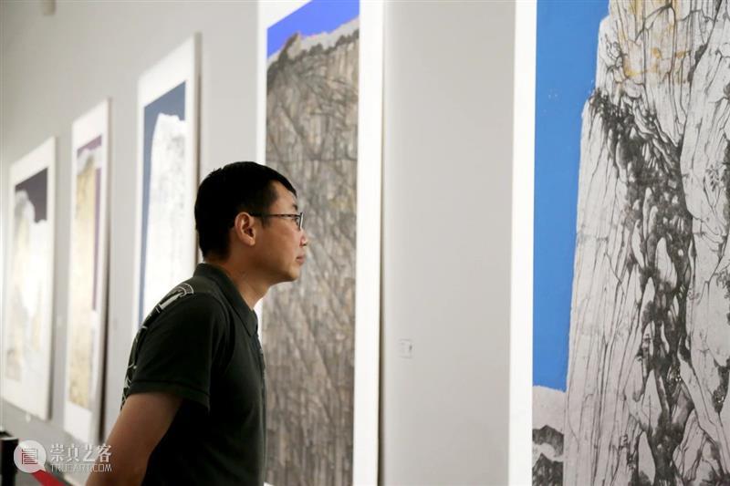 今日开幕|“西安美术馆青年艺术家项目”系列展览“夜观华山——杨广涛2020新作展”开幕 西安美术馆 青年 艺术家 项目 系列 华山 杨广涛 新作展 嘉宾 龙山 崇真艺客