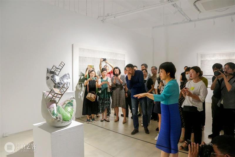 “积聚与生成——2020上海当代艺术展”在临港当代美术馆开幕 上海 艺术展 临港 当代美术馆 开幕式 Opening 嘉宾 社会 疫情 时代 崇真艺客