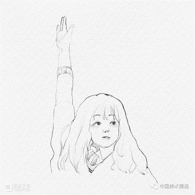 清爽干练的铅笔人像 铅笔 人像 @wonny drawing 作品 往期 好文 光影 色块 肌理 崇真艺客