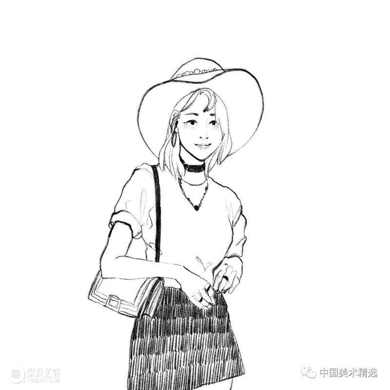 清爽干练的铅笔人像 铅笔 人像 @wonny drawing 作品 往期 好文 光影 色块 肌理 崇真艺客