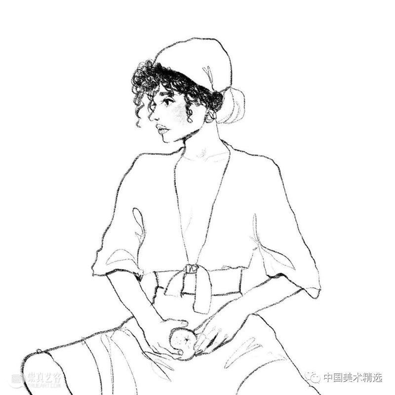 清爽干练的铅笔人像 铅笔 人像 @wonny drawing 作品 往期 好文 光影 色块 肌理 崇真艺客