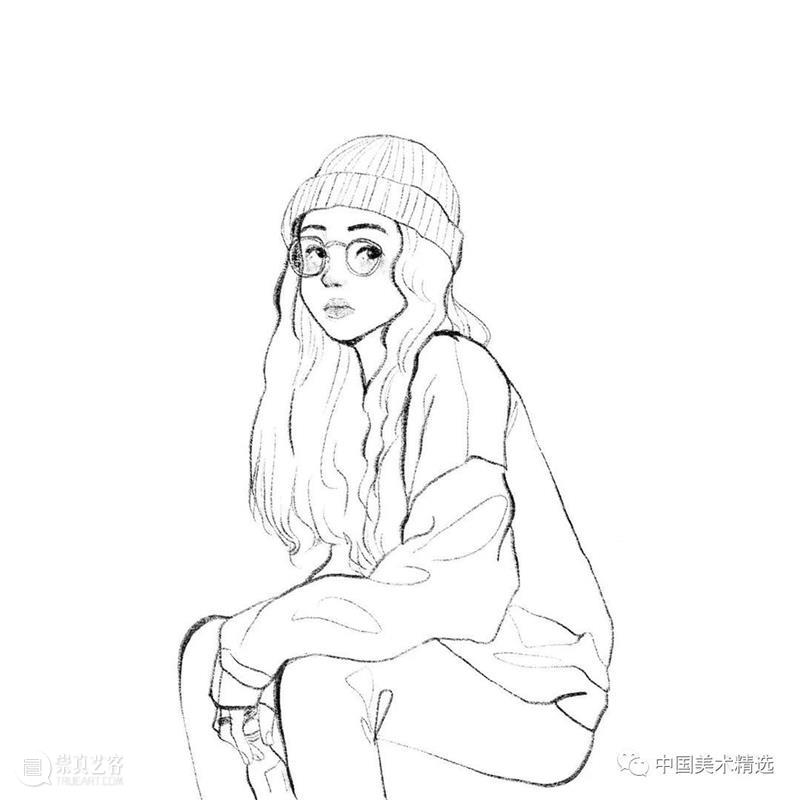 清爽干练的铅笔人像 铅笔 人像 @wonny drawing 作品 往期 好文 光影 色块 肌理 崇真艺客