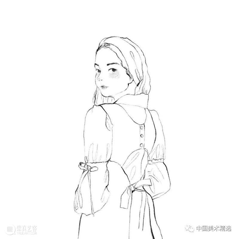 清爽干练的铅笔人像 铅笔 人像 @wonny drawing 作品 往期 好文 光影 色块 肌理 崇真艺客