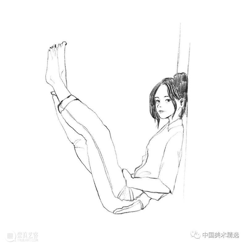 清爽干练的铅笔人像 铅笔 人像 @wonny drawing 作品 往期 好文 光影 色块 肌理 崇真艺客