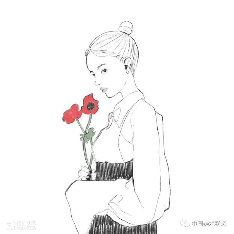 清爽干练的铅笔人像 铅笔 人像 @wonny drawing 作品 往期 好文 光影 色块 肌理 崇真艺客
