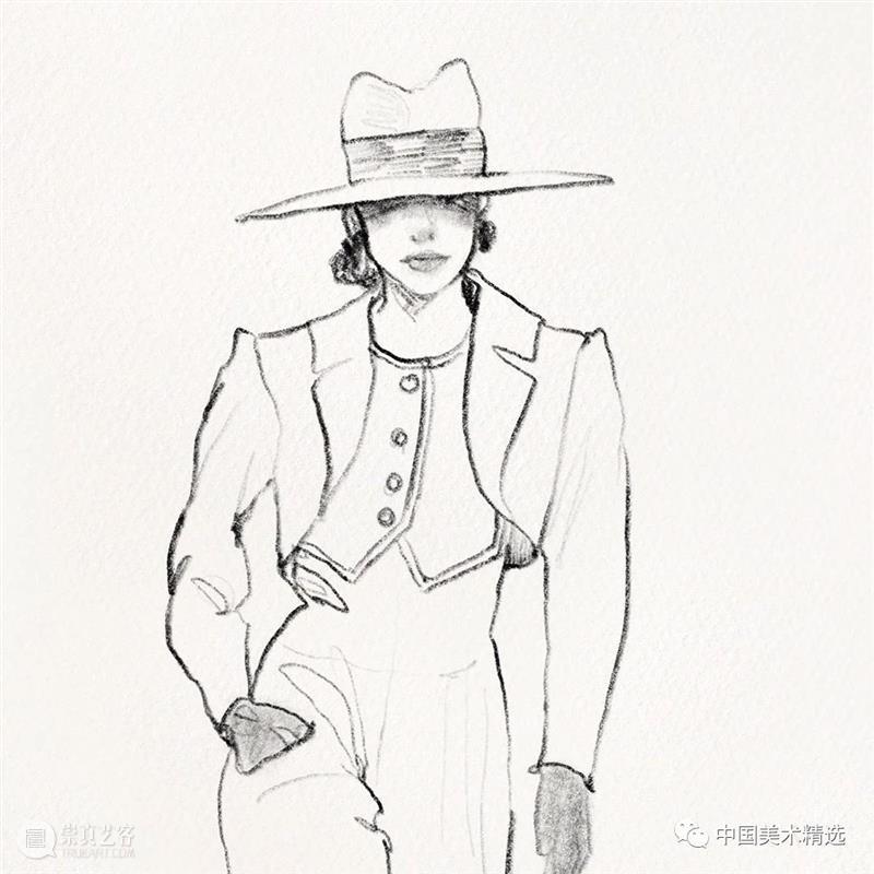 清爽干练的铅笔人像 铅笔 人像 @wonny drawing 作品 往期 好文 光影 色块 肌理 崇真艺客