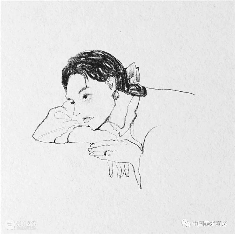 清爽干练的铅笔人像 铅笔 人像 @wonny drawing 作品 往期 好文 光影 色块 肌理 崇真艺客