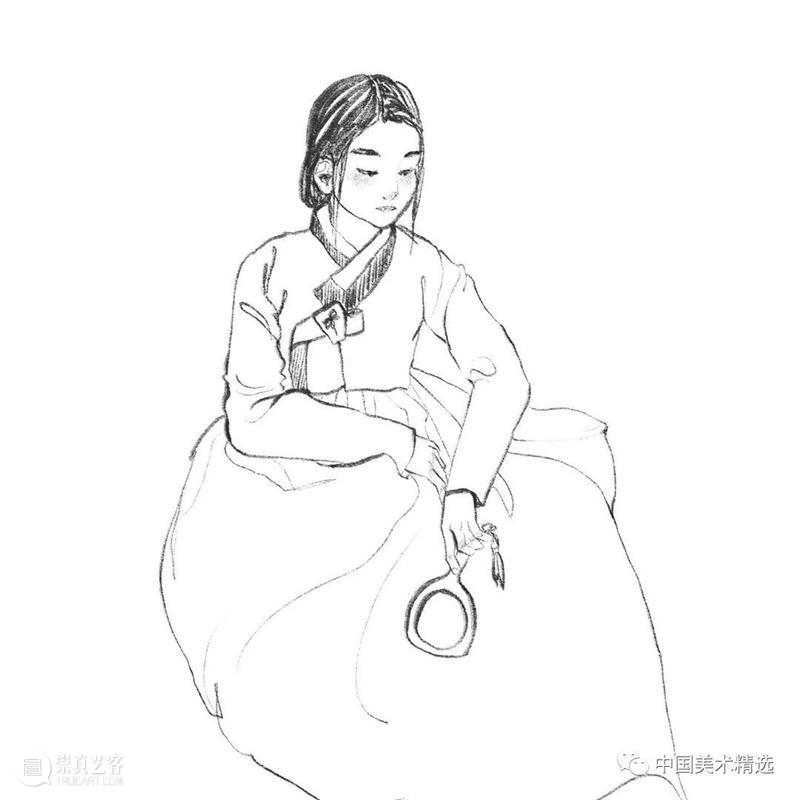 清爽干练的铅笔人像 铅笔 人像 @wonny drawing 作品 往期 好文 光影 色块 肌理 崇真艺客