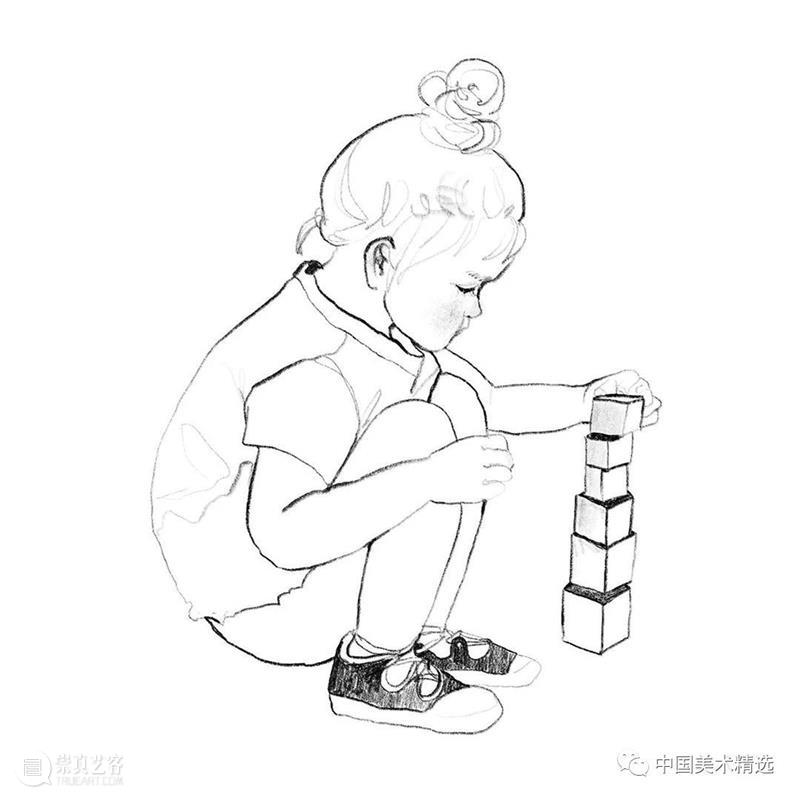 清爽干练的铅笔人像 铅笔 人像 @wonny drawing 作品 往期 好文 光影 色块 肌理 崇真艺客