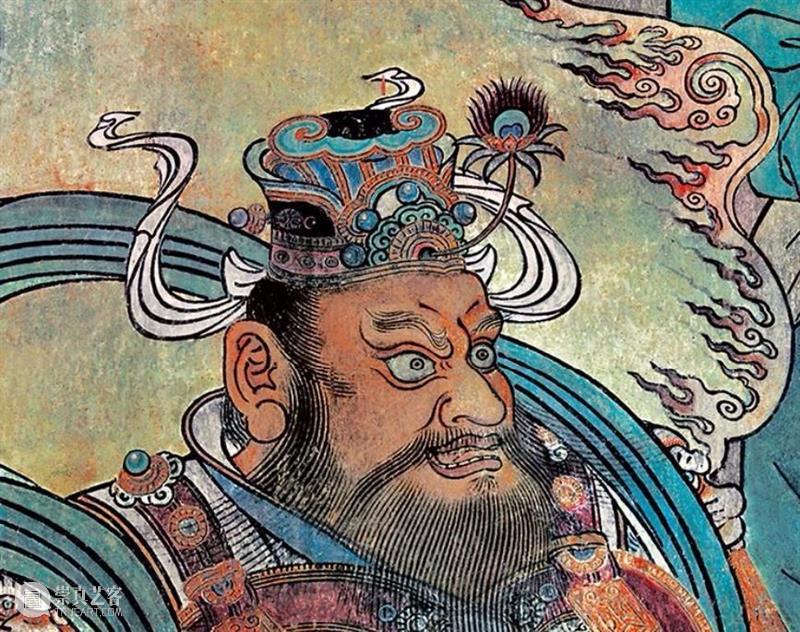 国风丨融合唐宋遗风、结合元代特点——绝美的永乐宫壁画 元代 永乐宫 壁画 遗风 特点 国风 唐宋 上方 右上 来文 崇真艺客