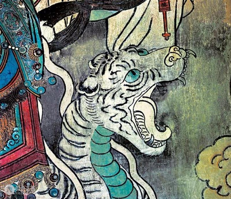 国风丨融合唐宋遗风、结合元代特点——绝美的永乐宫壁画 元代 永乐宫 壁画 遗风 特点 国风 唐宋 上方 右上 来文 崇真艺客