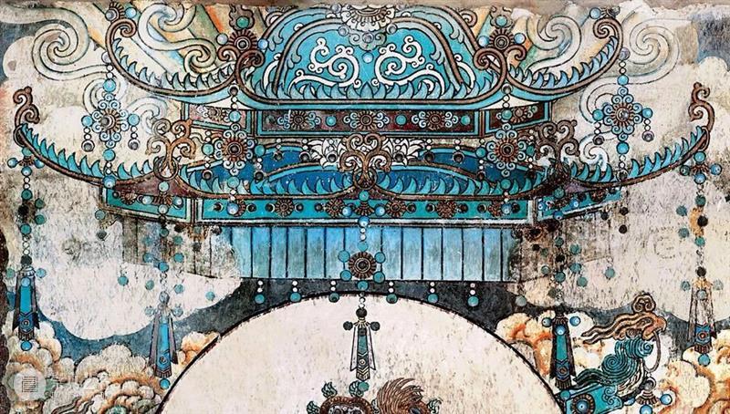 国风丨融合唐宋遗风、结合元代特点——绝美的永乐宫壁画 元代 永乐宫 壁画 遗风 特点 国风 唐宋 上方 右上 来文 崇真艺客