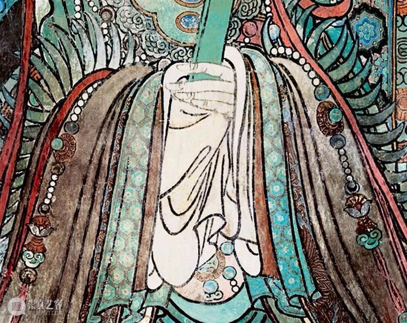 国风丨融合唐宋遗风、结合元代特点——绝美的永乐宫壁画 元代 永乐宫 壁画 遗风 特点 国风 唐宋 上方 右上 来文 崇真艺客