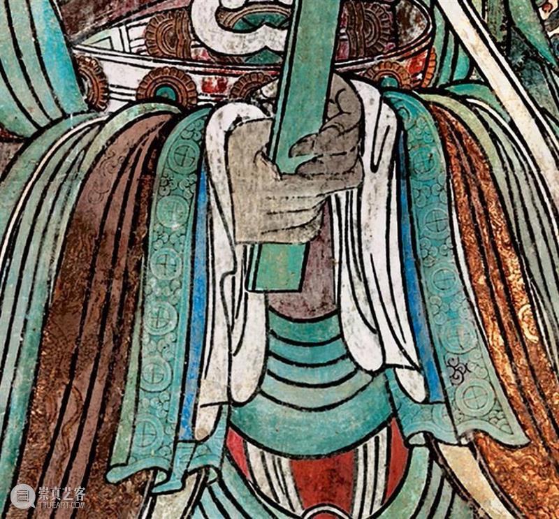国风丨融合唐宋遗风、结合元代特点——绝美的永乐宫壁画 元代 永乐宫 壁画 遗风 特点 国风 唐宋 上方 右上 来文 崇真艺客
