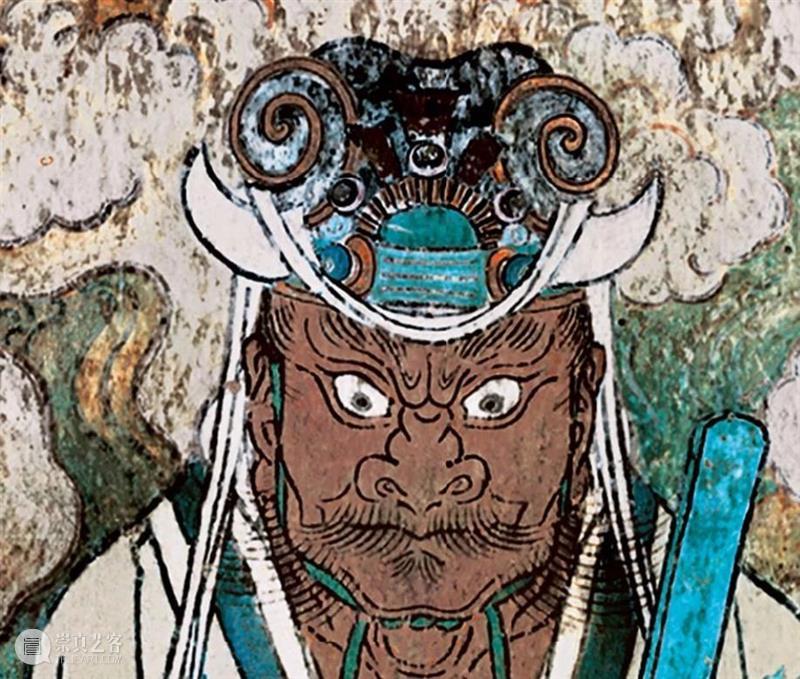 国风丨融合唐宋遗风、结合元代特点——绝美的永乐宫壁画 元代 永乐宫 壁画 遗风 特点 国风 唐宋 上方 右上 来文 崇真艺客