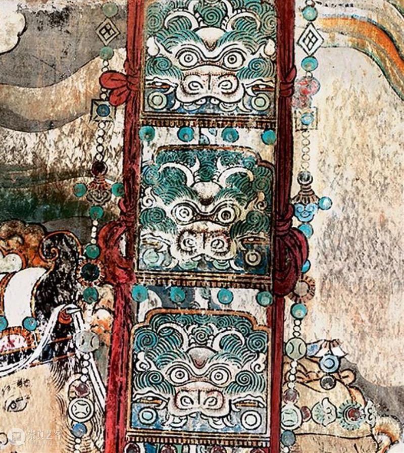 国风丨融合唐宋遗风、结合元代特点——绝美的永乐宫壁画 元代 永乐宫 壁画 遗风 特点 国风 唐宋 上方 右上 来文 崇真艺客