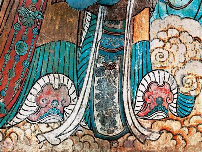 国风丨融合唐宋遗风、结合元代特点——绝美的永乐宫壁画 元代 永乐宫 壁画 遗风 特点 国风 唐宋 上方 右上 来文 崇真艺客
