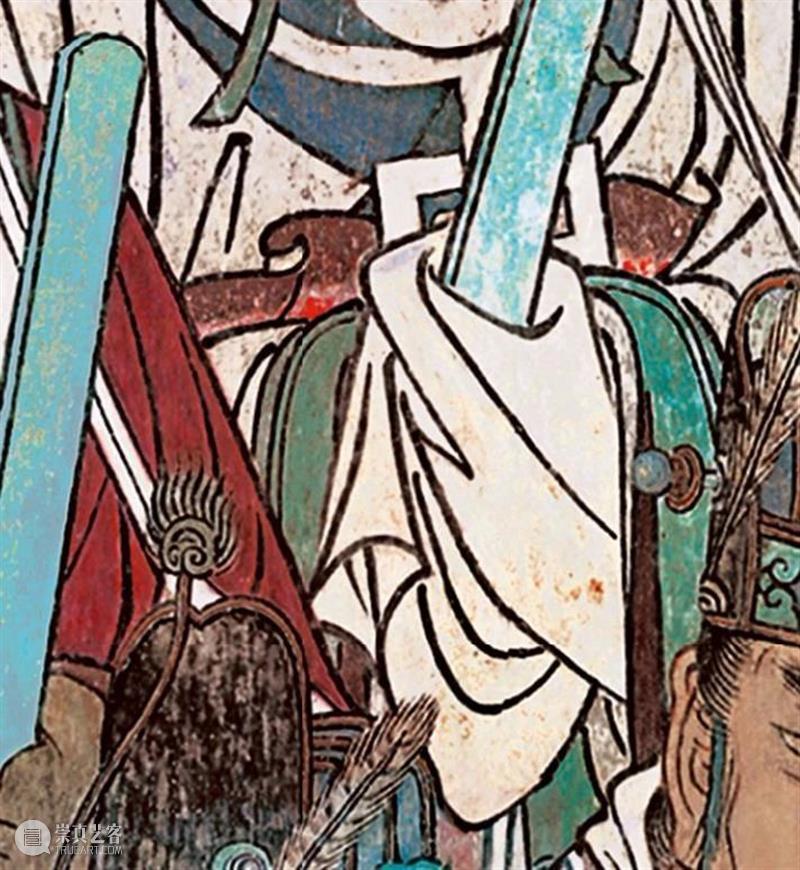 国风丨融合唐宋遗风、结合元代特点——绝美的永乐宫壁画 元代 永乐宫 壁画 遗风 特点 国风 唐宋 上方 右上 来文 崇真艺客