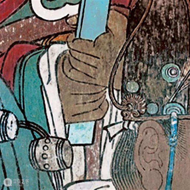 国风丨融合唐宋遗风、结合元代特点——绝美的永乐宫壁画 元代 永乐宫 壁画 遗风 特点 国风 唐宋 上方 右上 来文 崇真艺客