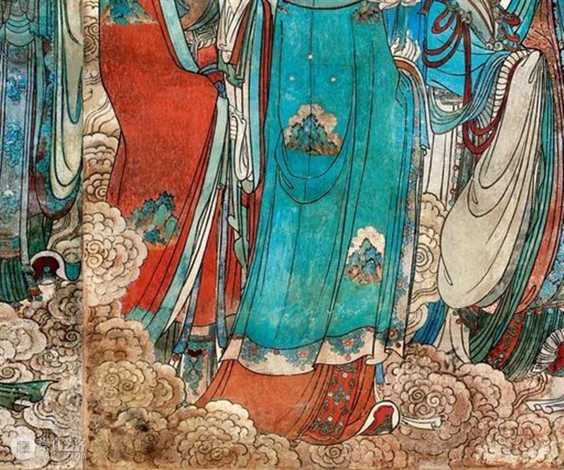 国风丨融合唐宋遗风、结合元代特点——绝美的永乐宫壁画 元代 永乐宫 壁画 遗风 特点 国风 唐宋 上方 右上 来文 崇真艺客