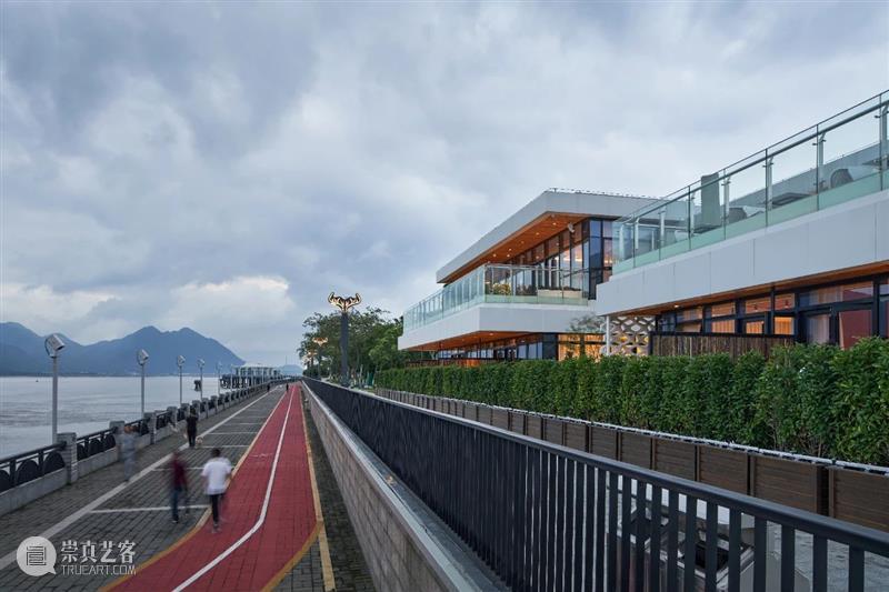 温州瓯江景观带整体改造：深海黑珍珠餐厅 / 非静止建筑 餐厅 温州 瓯江 建筑 景观 深海 整体 黑珍珠 空间 沿线 崇真艺客