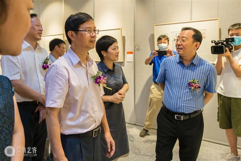 “清风徐来——李岚清素描作品展” 在金华艾青纪念馆开幕 清风徐来 李岚清 素描 作品展 金华 艾青纪念馆 中共浙江省委宣传部 浙江省 文化 浙江美术馆 崇真艺客