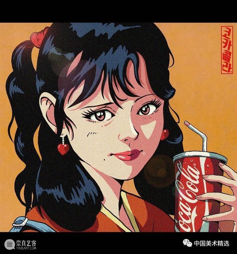 夏日少女 夏日 少女 韩国 Hwang 元素 风格 色彩 明暗 方式 噪点 崇真艺客