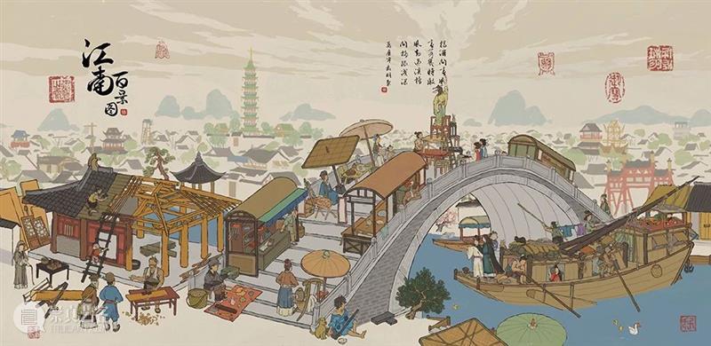 江南「摆井」图？不只是摆井那么简单！ 江南 百景图 游戏 小编 微博 首页 粉丝 帖子 亮点 界面 崇真艺客