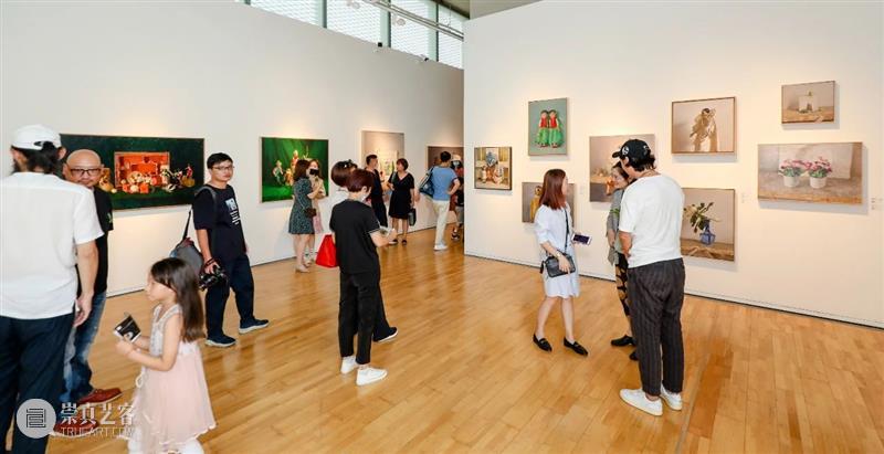 开幕现场 | 金文丽＆马君双个展 马君 现场 金文丽＆ 双个展 好奇柜 金文丽 展期 时间 电话 地址 崇真艺客