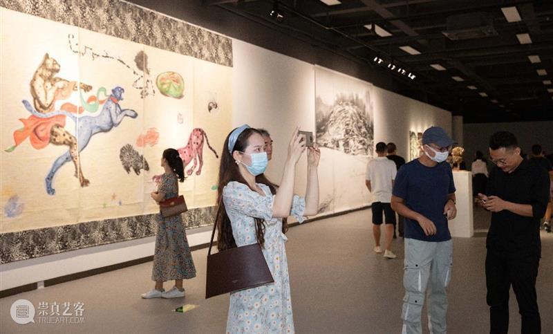 “楚材晋用”湖北当代艺术邀请展在深开幕 湖北 艺术 深圳市美丽集团有限公司 深圳市文博宫投资有限公司 深圳市文博宫艺术品有限公司 湖北美术学院深圳校友会协办 邀请展 祥山艺术馆 艺术家 作品 崇真艺客