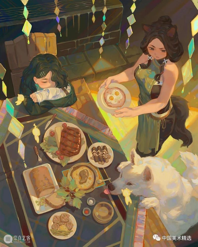 柔和的调子 调子 系列 作品 故事 镭射感 色彩 画面 光影 调性 故事情节 崇真艺客