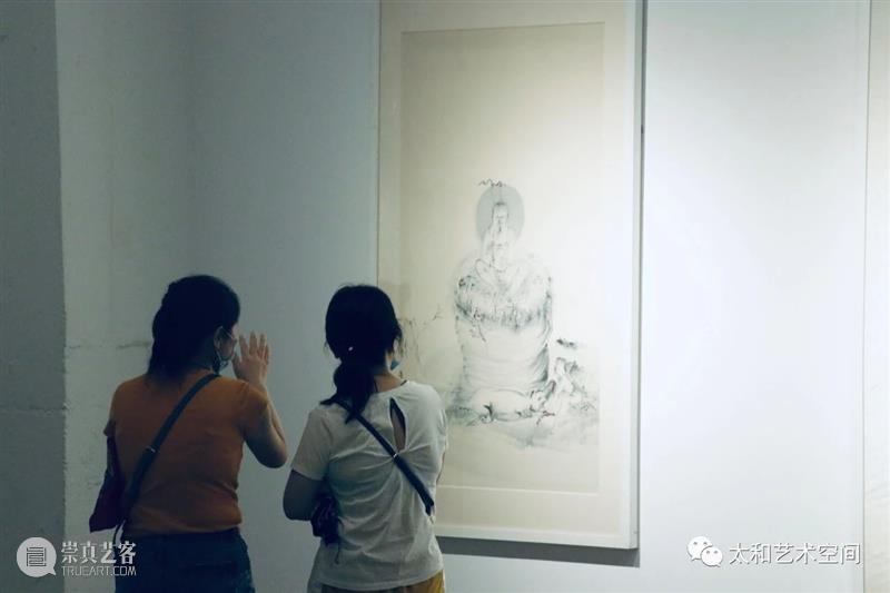 展览现场 | 当水墨遇见魔幻现实主义，李惠昌个展在京展出 李惠昌 水墨 现场 魔幻现实主义 个展 贾廷峰 西沐 学术 哼者 黑色 崇真艺客
