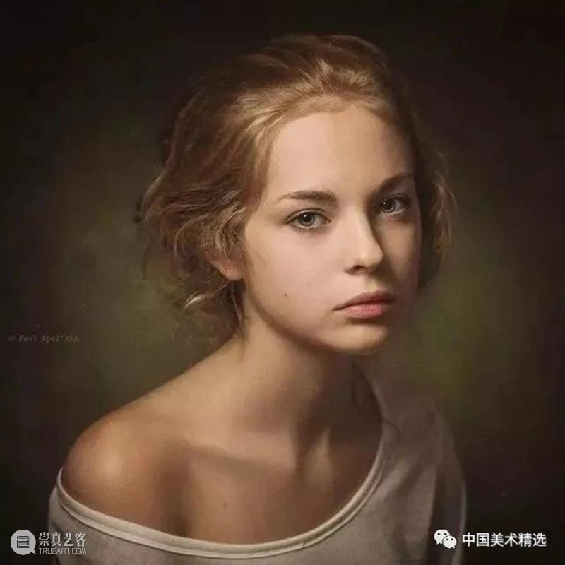肖像绘画参考素材  中国美术精选 肖像 素材 Apalkin 生涯 个人 风格 之后 古典 概念性 肖像画 崇真艺客