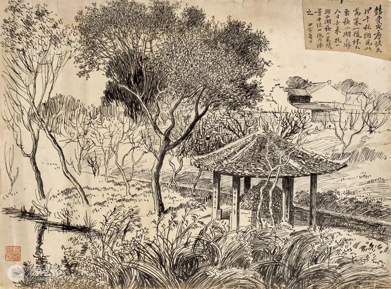 诚轩20春拍·中国书画丨西湖畔的人与景  北京诚轩 中国 书画 诚轩20春拍 西湖畔 时间 江南 杭州 山寺 桂子 亭枕 崇真艺客