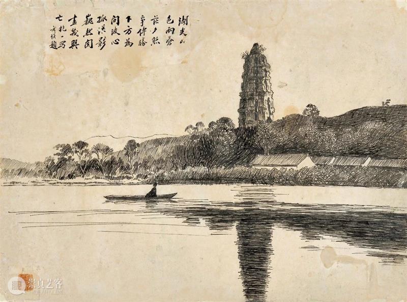 诚轩20春拍·中国书画丨西湖畔的人与景  北京诚轩 中国 书画 诚轩20春拍 西湖畔 时间 江南 杭州 山寺 桂子 亭枕 崇真艺客