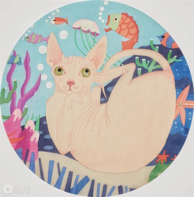 逸空间 × 幺幺七|「寂静的深度 」——黄帆 逸空间画廊 深度 黄帆 空间 幺幺七 Tranquil 工笔画 画面 南京 水墨 重镇 崇真艺客