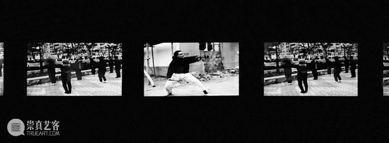 PSA读图 | 《TAI CHI - 迪斯科》——张健君  烟囱PSA CHI 迪斯科 张健君 PSA 录像 装置 黑白 艺术家 惠允 局部 崇真艺客