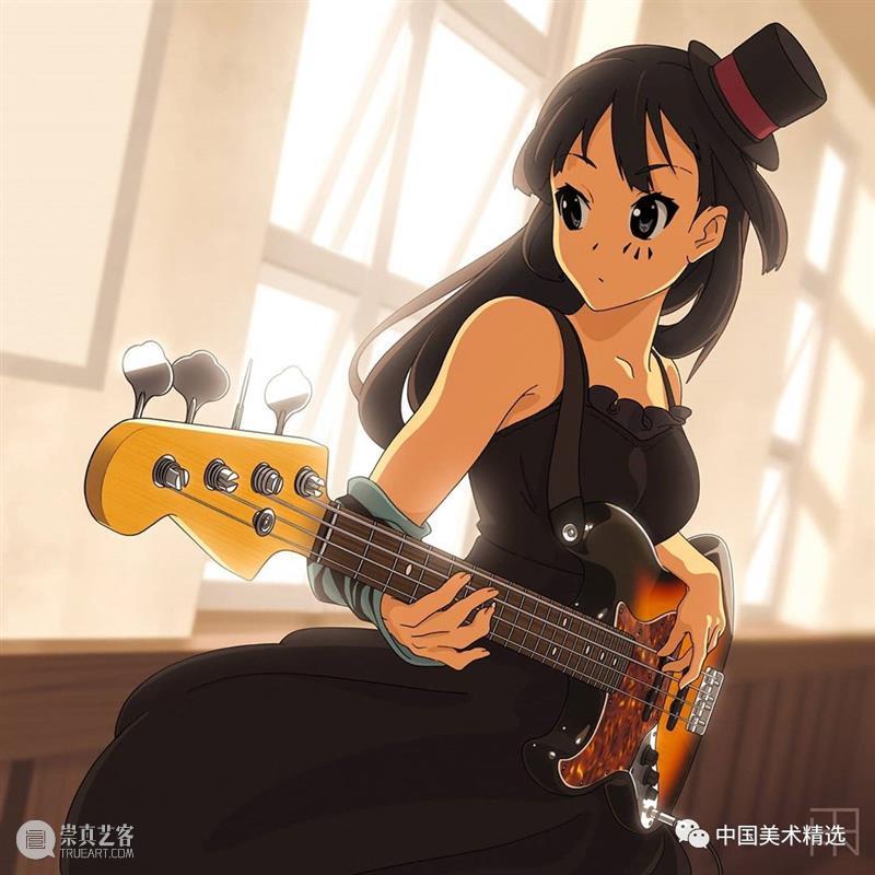 车站上的音乐少女  中国美术精选 少女 车站 音乐 插画 瞬间 张扬 一个故事 作品 往期 肖像 崇真艺客