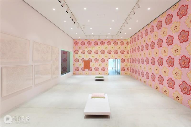 林明弘 Michael Lin | 参与明珠美术馆群展《以花之名》｜Pearl Museum, Shanghai 以花之名 Lin 林明弘 Museum 明珠 美术 馆群展 poster 海报 Group 崇真艺客