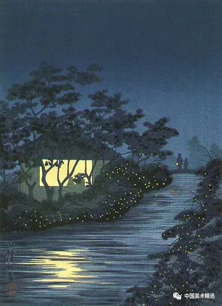 孤月映夜影 孤月 夜影 庄田 耕峰 Koho 日本 明治 时代 浮世绘 画家 崇真艺客